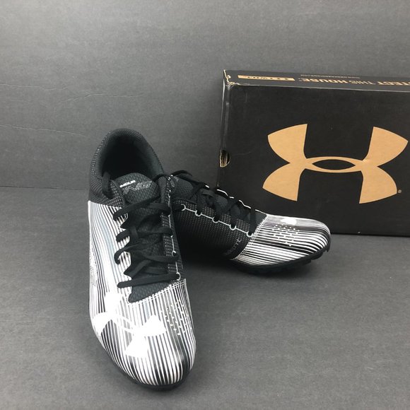 NWB Under Armour Men's Kick Sprint Spike Sneakers - Picture 2 of 4